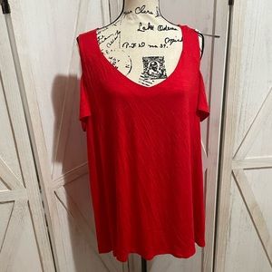 Lane bryant cold shoulder swing tee NWT 18/20